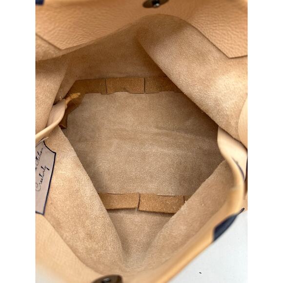 IL Cigno Nero Leather Handmade Handbag Art to Wear New with tags - Picture 7 of 9